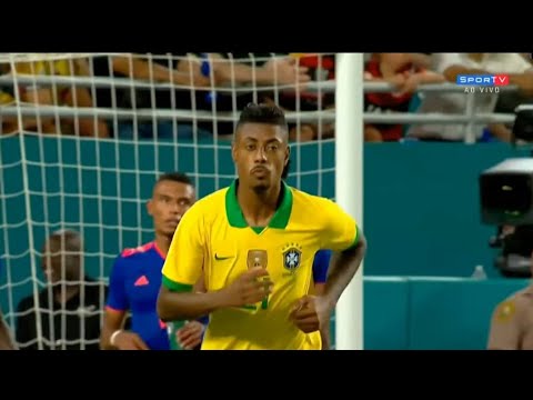 Bruno Henrique Vs Colômbia HD 720p | ESTREIA DO BRUNO HENRIQUE PELA ...