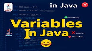 Variables in Java | Emran Code Box