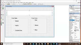 TEXT FORMATTING IN VB