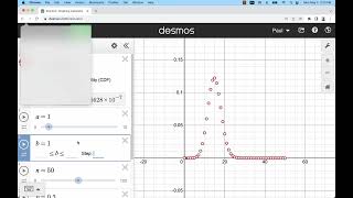 Binomial Probability Distributions in Desmos