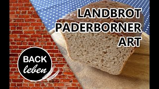 Landbrot Paderborner Art