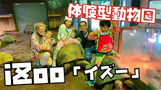 日本最大！体験型動物園『iZoo』イズーへ行ってきた！【伊豆旅行・Vlog/家族の日常】