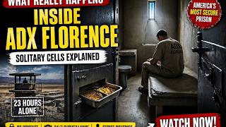 What Really Happens Inside ADX Florence Solitary Cells, Florence Colorado USA | Supermax Prison