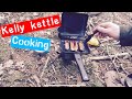 Kelly kettle cooking. #camping #bushcraft #cooking