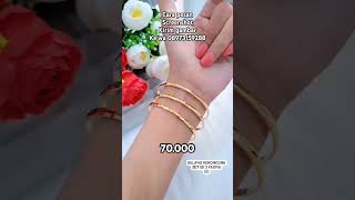 Gelang keroncong yaxiya #gelang #perhiasanxuping #gelang