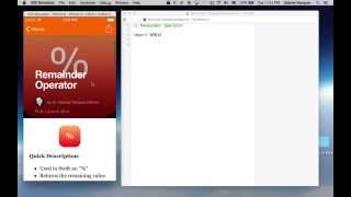 (SPANISH VERSION) Remainder operator (Swift Programming Language Reference)