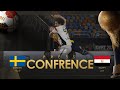 Press Conference: Sweden - Egypt | 27th IHF Men's Handball World Championship | Egypt2021