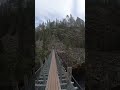 nature outdoors hiking summer suspensionbridge canyonlake restintheforest finland