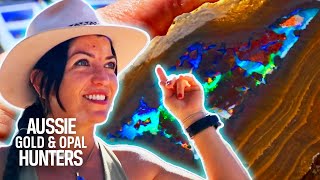 The Opal Whisperers Make $25K From A Huge Vibrant Yowah Nut! | Outback Opal Hunters
