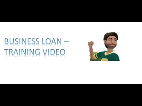 Business Loan Training Video Youtube
