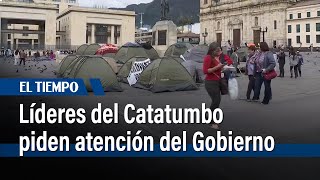 Líderes del Catatumbo llegan a Plaza de Bolívar para pedir atención del Gobierno | El Tiempo