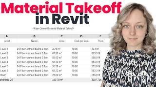 How to Create a Professional Material Takeoff in Revit