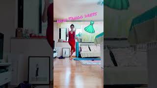 [멜랑탱자]new tango dress👗/목빠지게기다리던꼬까옷받아입고마니신났을때😆/나이따윈중요치않지!! 왜냐문..기부니가죠크든요😀/밀롱가가고싶네요😭