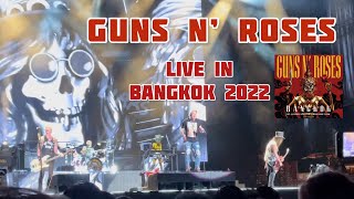 Guns N' Roses Live in Bangkok 2022 [Fan Cam] - Long Play