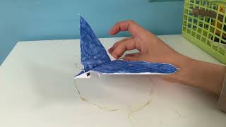 Origami flying fish(latająca ryba)