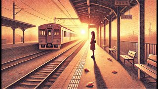 『橙』◎夕暮れの駅のホームを歩きながら、胸に湧き上がった気持ちをそのまま曲に込めてみました。