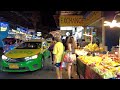 4K Thailand Travel 🇹🇭 Pratunam Night Market Bangkok | Night Shopping and Street Food