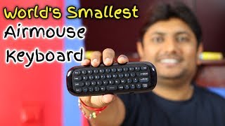 Best Air Mouse Keyboard Remote | World's Smallest Wireless Keyboard | Air Mouse For Smart TV