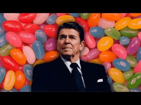 Which president was obsessed with jelly beans?