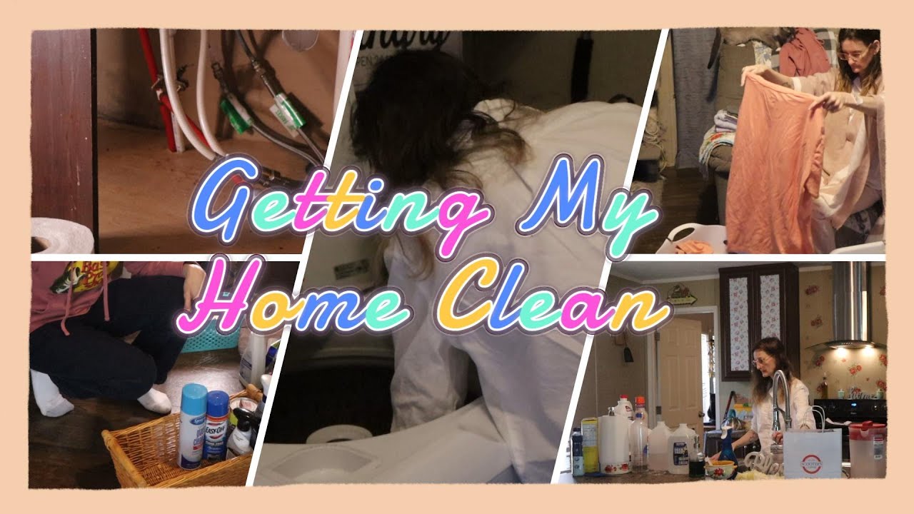 Cleaning My Mobile Home Cleaning Day Youtube