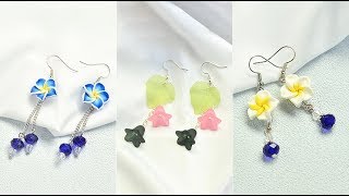 初心者さん向け☆可憐なフラワーピアスの作り方【PandaHall｜DIY】