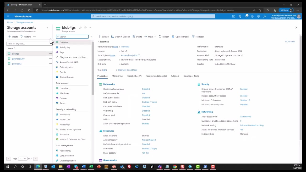 Copy Files To Azure File Share - YouTube