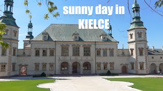 sunny day in KIELCE.