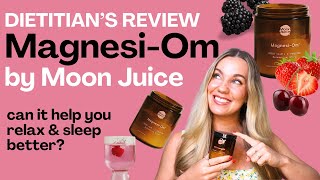 Magnesi-Om by Moon Juice Review (NOT SPONSPORED) by a dietitian