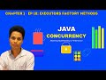 Executors Factory Methods in Java | Creating Thread Pools #java  #multithreading  #threads