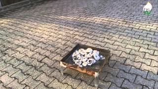 Schwenken \u0026 Grillen mit Holzbriketts - Folge 1: Das ideale Schwenk-Feuer