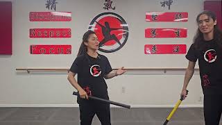 Learn The Chinese Sword High Guard - Cloud Sword (Real Chinese Swordsmanship Tutorial)