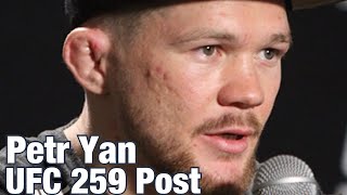 Petr Yan: “It Sucks” I hope we have a rematch soon | UFC 259 Post