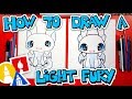 How To Draw A Light Fury From How To Train Your Dragon