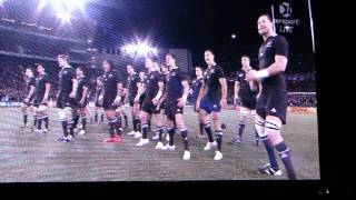 All Blacks vs Tonga - Haka - Rugby World Cup 2011