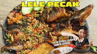 LELE GEPREK SAMBAL PECAK !!! TERLELE-LELE DAH