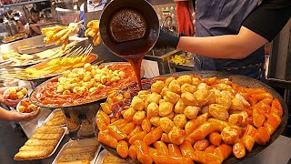 It's so delicious!! Popular Korean Traditional Street Food - TOP 5 / Korean street food