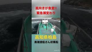 穏やかな海が急変‼︎緊急瀬変わり‼︎ 高知県柏島‼︎