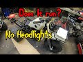 Budget Big Red 250 Build Part Four - Does it run? No Headlight - Fix