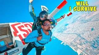 I Jumped From Airplane...Will I Survive ? Challenge 🤯