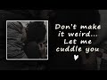 [asmr] cuddling your mean roommate (tsundere)(secretly in love with you)(tv ambiance)