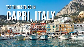 Top 10 Things to Do in Capri, Italy - Travel Guide [4K HD]