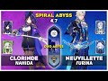 DUO C0 Clorinde C1 Nahida & DUO C1 Neuvillette C1 Furina | Spiral Abyss 4.7| Genshin Impact - Ditusi