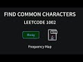 Find Common Characters - Leetcode 1002 - Java
