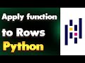 How to Apply Function to Every Row in a Pandas DataFrame in Python