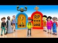 Scary Teacher 3D vs Squid Game Heavenly Rewards or Hellish Penalty 5 Times Challenge