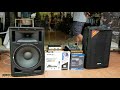 lantai bergetar cheksound speaker paket full ashley pro audio