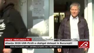 Alianta 2020 USR-PLUS a castigat detasat in Bucuresti!