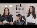 How to do an All Over Colour Application  |  MIIROKO Hair