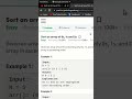 Sort an array of 0s, 1s and 2s | #Code | Nataraja Murthy #005 #sort #array #logic #love #programming