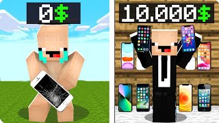 0 TL TELEFON VS 10.000 TL TELEFON! 😱 - Minecraft
